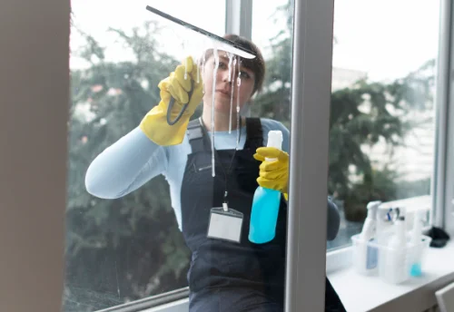 Nettoyage de vitres intérieures et extérieures à Charly